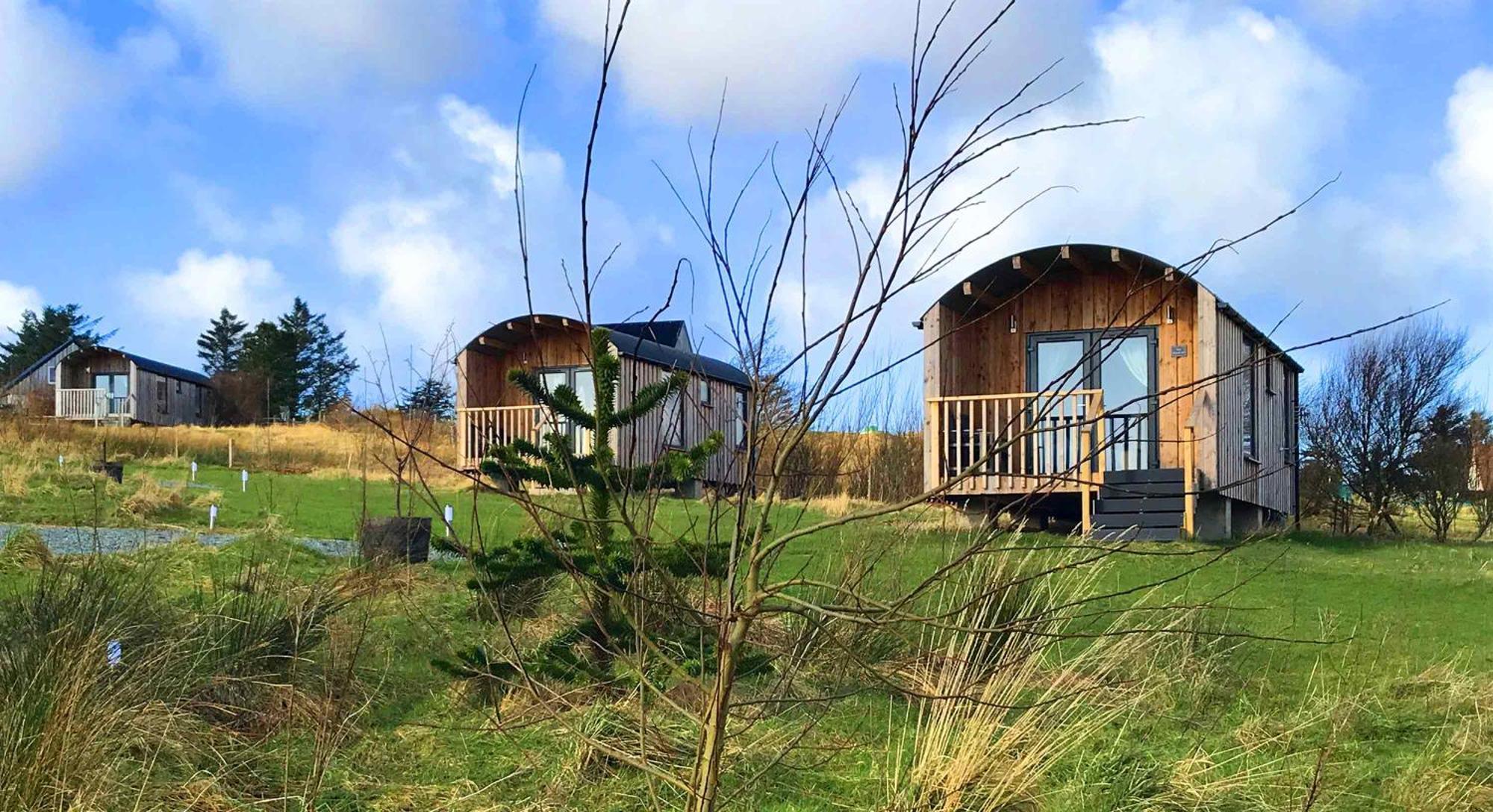 Вілла Araucaria Croft Skye Данвеґан Екстер'єр фото