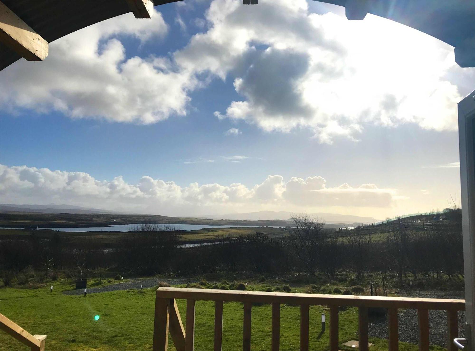 Вілла Araucaria Croft Skye Данвеґан Екстер'єр фото
